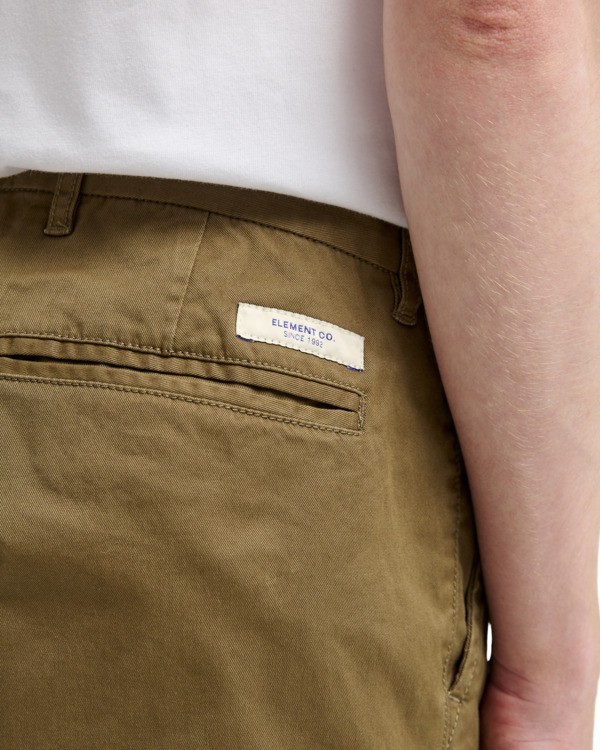 10 Slim Chino Twill - Chinos for Men Green ELYNP00225 Element