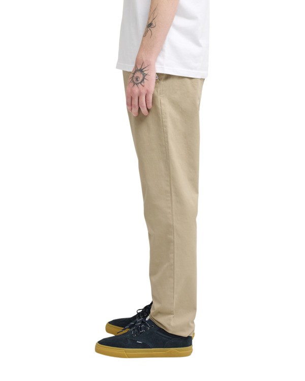 7 Slim Chino Twill - Chinos for Men Beige ELYNP00225 Element