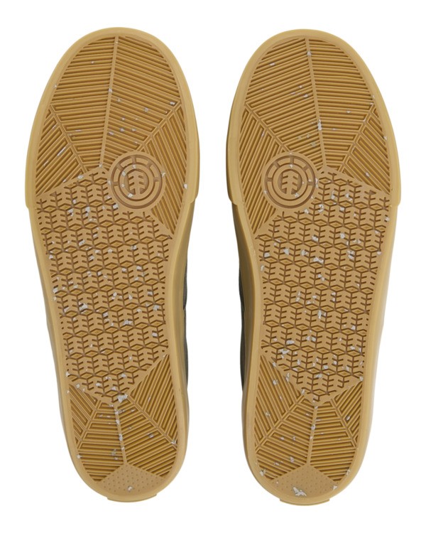 8 Topaz C3 - Sapatilhas de pele para homem Beige ELYS300001 Element