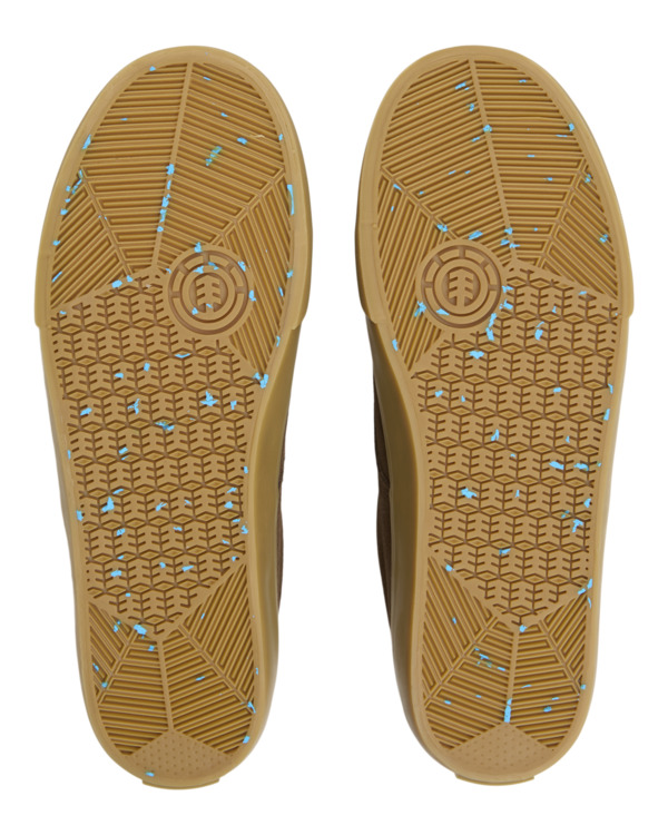 8 Topaz C3 - Sapatilhas de pele para homem Marrom ELYS300001 Element