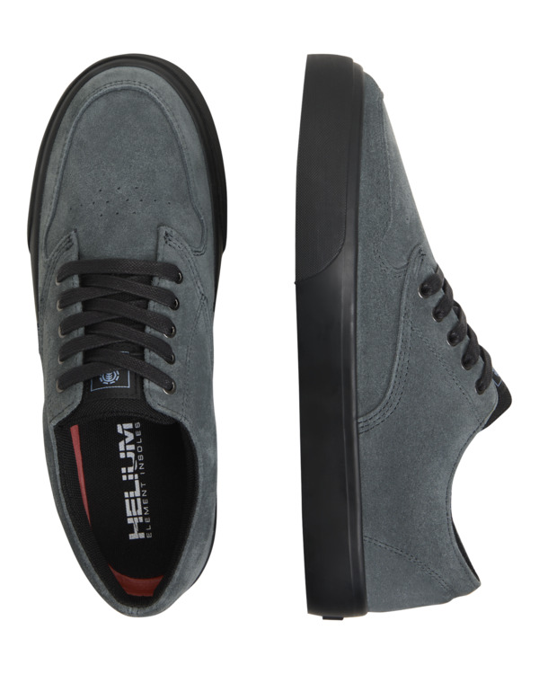 6 Topaz C3 - Leather Shoes for Men Black ELYS300001 Element