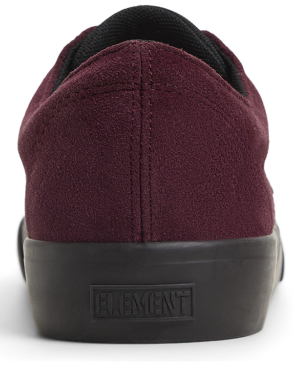 9 Topaz C3 - Sapatilhas de pele para homem Vermelho ELYS300001 Element