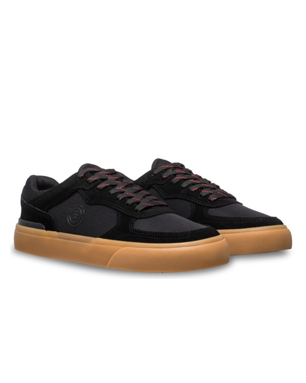 4 Heatley 2.0 - Leren schoenen voor Heren Black ELYS300016 Element