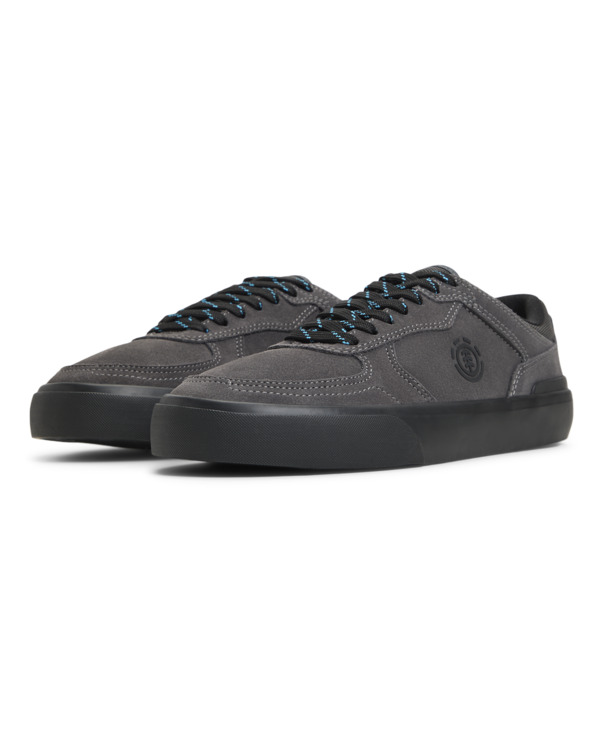 1 Heatley 2.0 - Sapatilhas de pele para homem Preto ELYS300016 Element