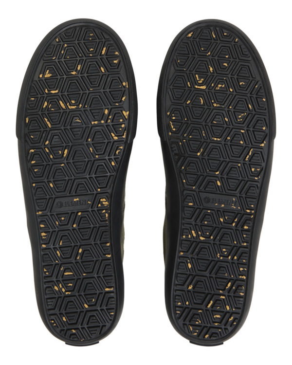 8 Topaz C3 W - Wasserabweisende Lederschuhe für Männer Grün ELYS300021 Element