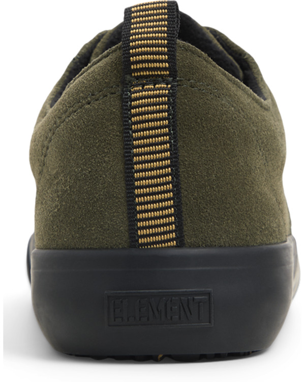 9 Topaz C3 W - Wasserabweisende Lederschuhe für Männer Grün ELYS300021 Element