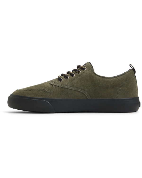 4 Topaz C3 W - Wasserabweisende Lederschuhe für Männer Grün ELYS300021 Element