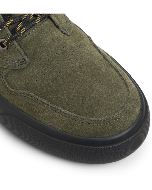7 Topaz C3 W - Wasserabweisende Lederschuhe für Männer Grün ELYS300021 Element