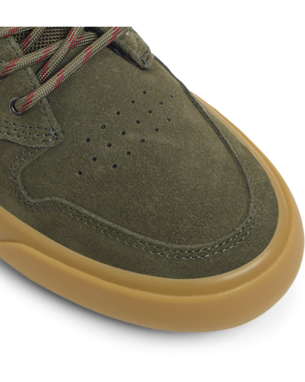 7 Preston 2 - Water-Resistant Leather Shoes for Men Green ELYS300031 Element