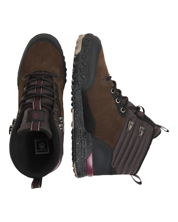 6 Donnelly Elite - Lederschuhe für Männer Braun ELYS300035 Element