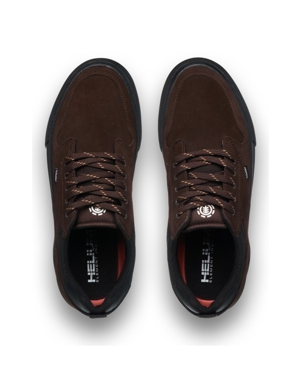 3 Topaz C3 2.0 - Lederschuhe f&uuml;r M&auml;nner Braun ELYS300038 Element