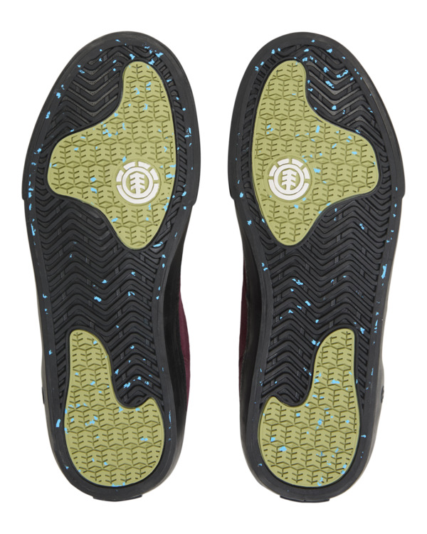 8 Topaz C3 2.0 - Sapatilhas de pele para homem Vermelho ELYS300038 Element
