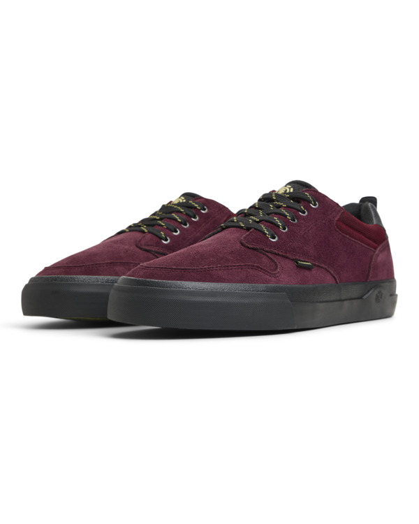 1 Topaz C3 2.0 - Sapatilhas de pele para homem Vermelho ELYS300038 Element