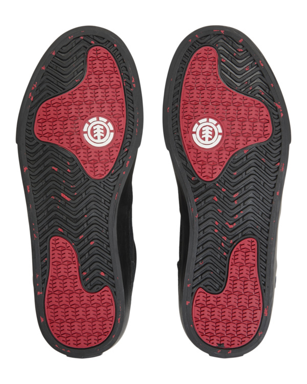 8 Topaz C3 2.0 Mid - Mid-Top-Lederschuhe für Männer Schwarz ELYS300041 Element
