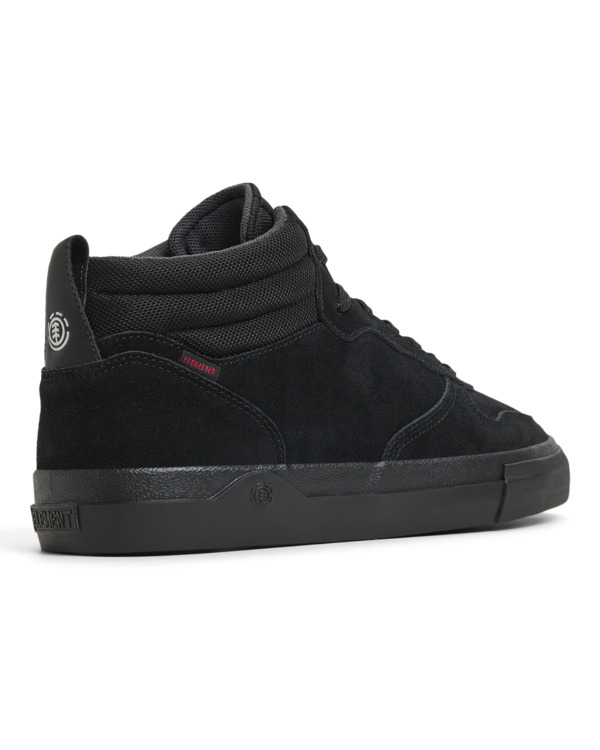 2 Topaz C3 2.0 Mid - Mid-Top-Lederschuhe für Männer Schwarz ELYS300041 Element