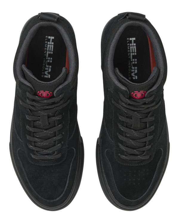 3 Topaz C3 2.0 Mid - Mid-Top-Lederschuhe für Männer Schwarz ELYS300041 Element