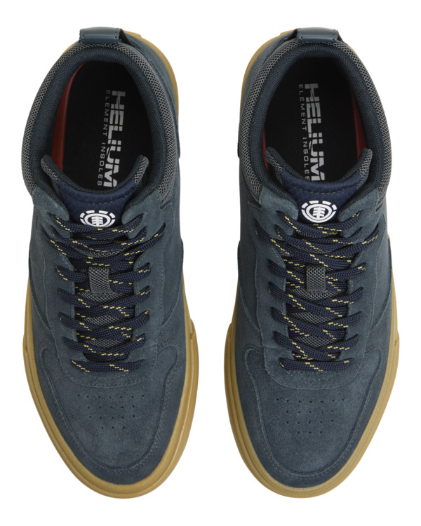 3 Topaz C3 2.0 Mid - Mid-Top-Lederschuhe für Männer Blau ELYS300041 Element