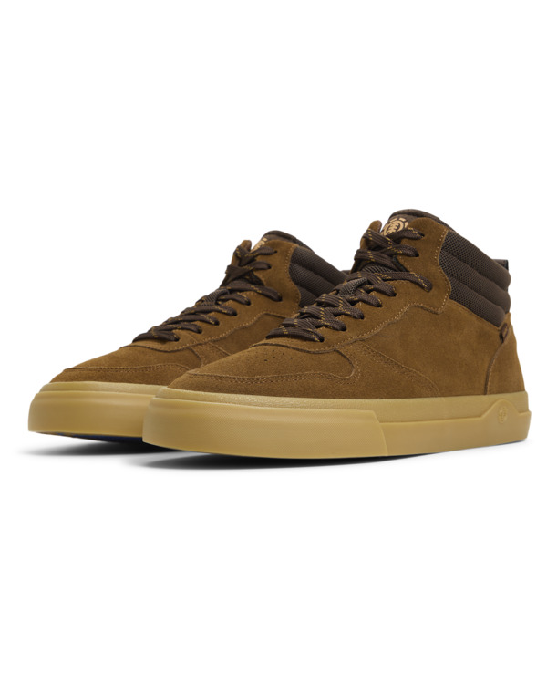1 Topaz C3 2.0 Mid - Mid-Top-Lederschuhe für Männer Braun ELYS300041 Element
