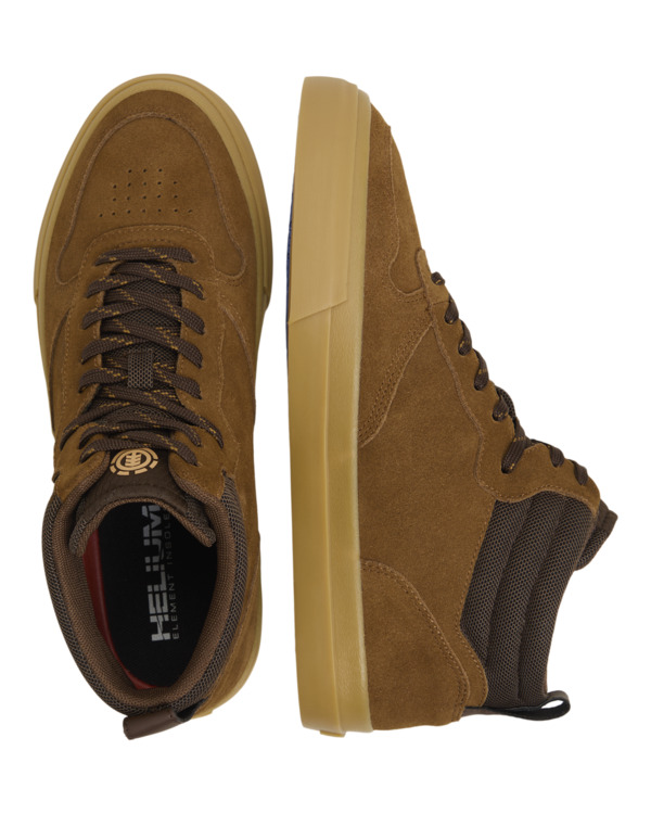 6 Topaz C3 2.0 Mid - Mid-Top-Lederschuhe für Männer Braun ELYS300041 Element