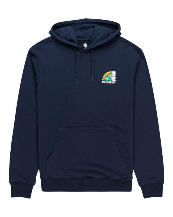 0 Farm - Sudadera con Capucha para Hombre Azul ELYSF00126 Element
