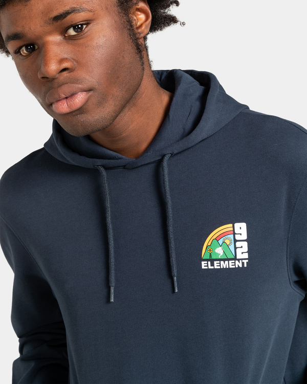 4 Farm - Sudadera con Capucha para Hombre Azul ELYSF00126 Element