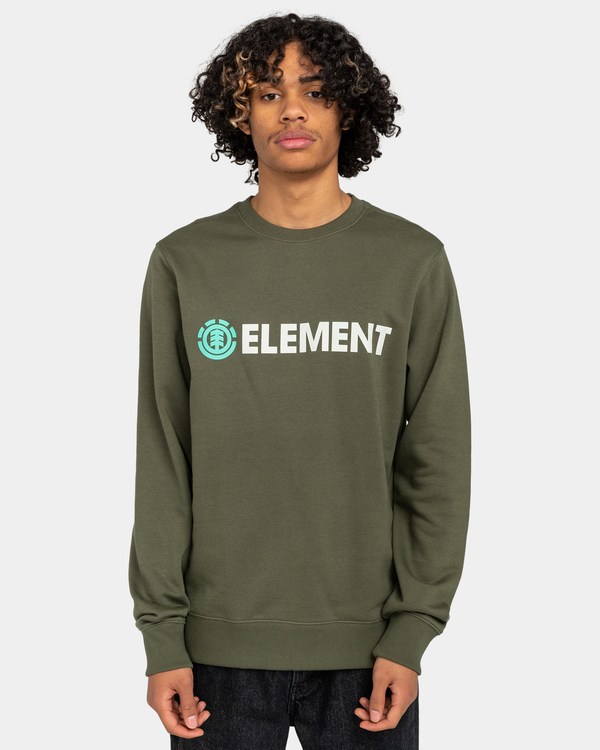 2 Blazin - Sweatshirt for Men Green ELYSF00155 Element