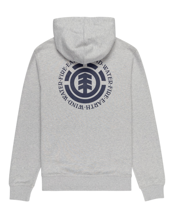 1 Seal - Pullover Hoodie for Men Grey ELYSF00226 Element