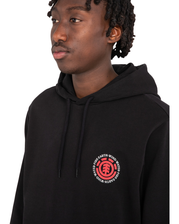 4 Seal - Pullover Hoodie for Men Black ELYSF00226 Element