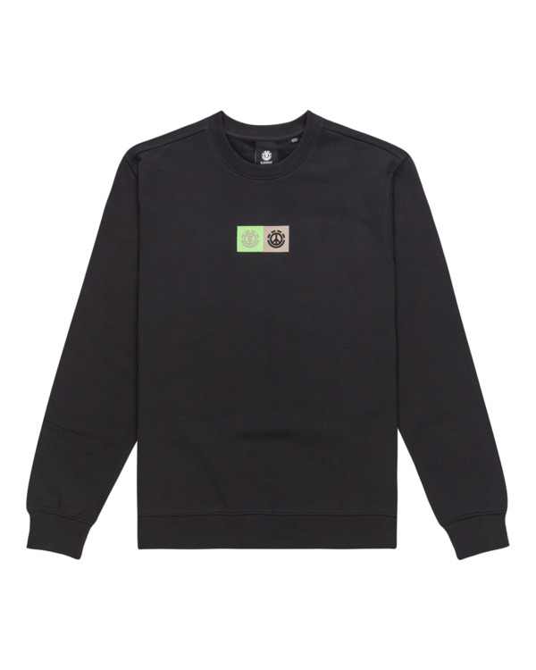 0 Dual - Pullover Sweatshirt for Men Black ELYSF00264 Element