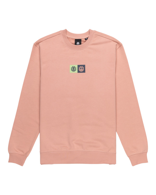 0 Dual - Sweatshirt für Männer Rosa ELYSF00264 Element