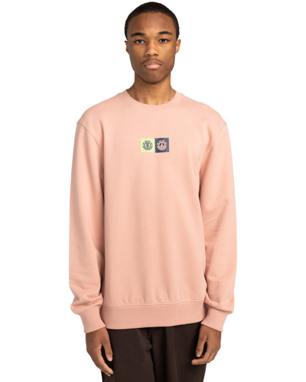 2 Dual - Sweatshirt für Männer Rosa ELYSF00264 Element