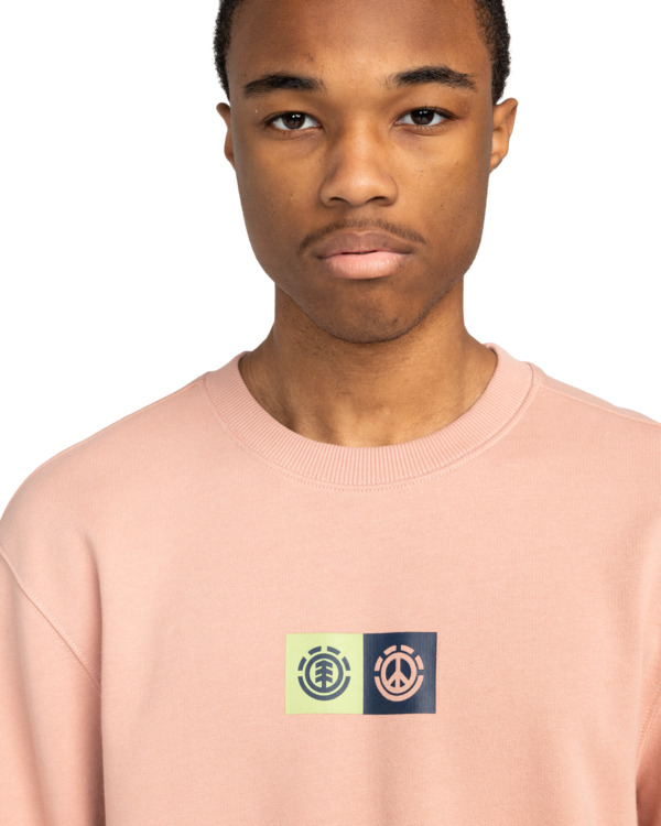 4 Dual - Sweatshirt für Männer Rosa ELYSF00264 Element