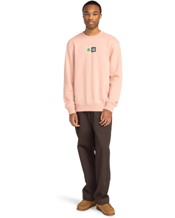 5 Dual - Sudadera para Hombre Rosa ELYSF00264 Element