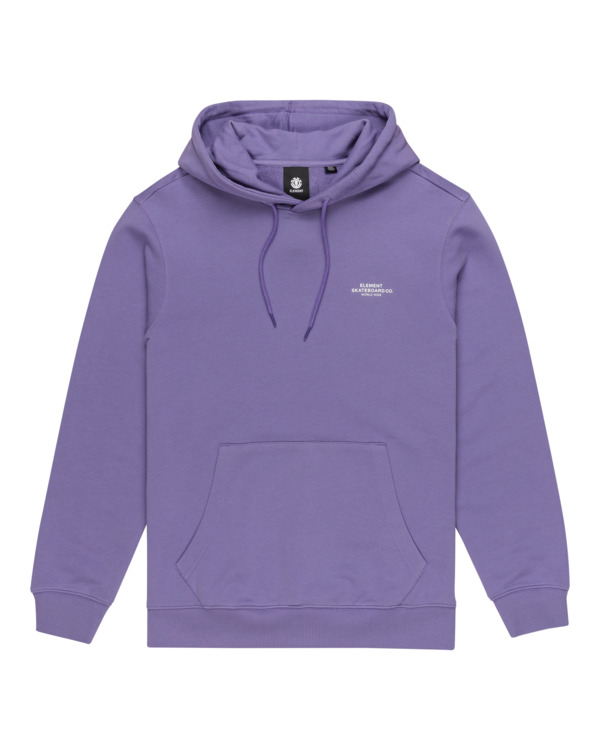 0 Skateboard Co - Sudadera con capucha para Hombre Violeta ELYSF00266 Element