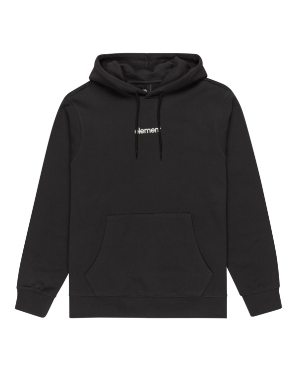 0 Simple Logo - Pullover Hoodie for Men Black ELYSF00267 Element