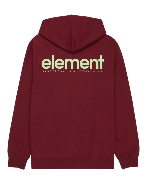 1 Simple Logo - Kapuzenpulli für Männer Rot ELYSF00267 Element