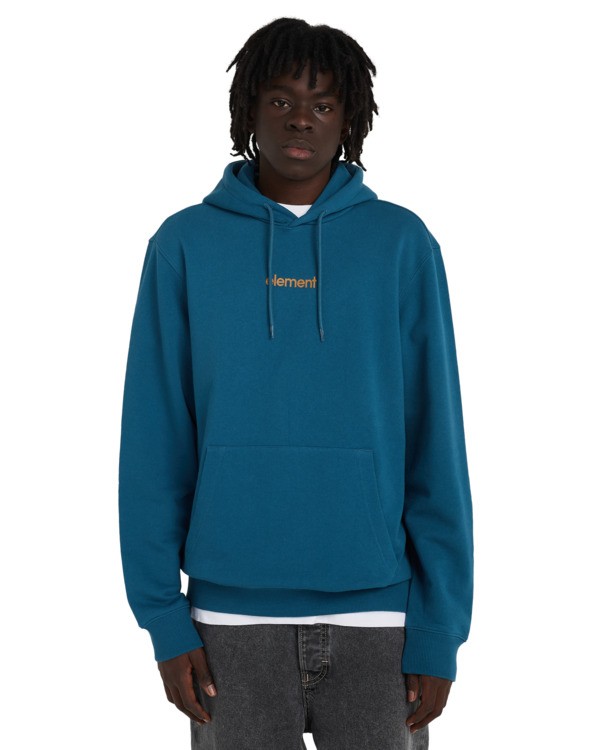 2 Simple Logo - Kapuzenpulli für Männer Blau ELYSF00267 Element