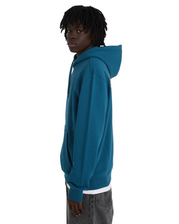 3 Simple Logo - Kapuzenpulli für Männer Blau ELYSF00267 Element