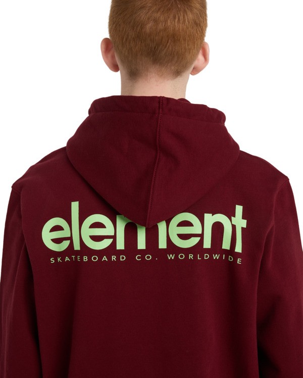 7 Simple Logo - Kapuzenpulli für Männer Rot ELYSF00267 Element