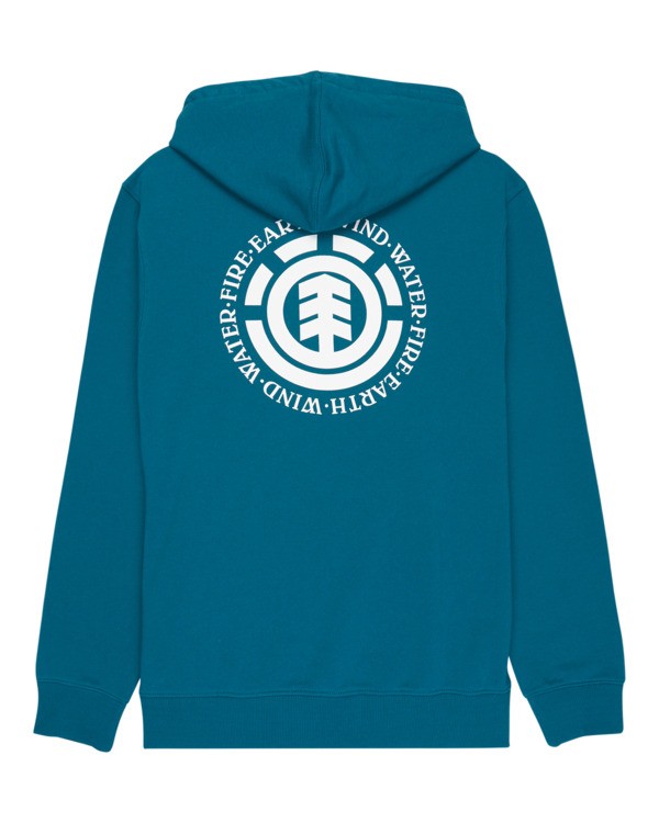 1 Seal BP - Pullover Hoodie for Men Blue ELYSF00268 Element