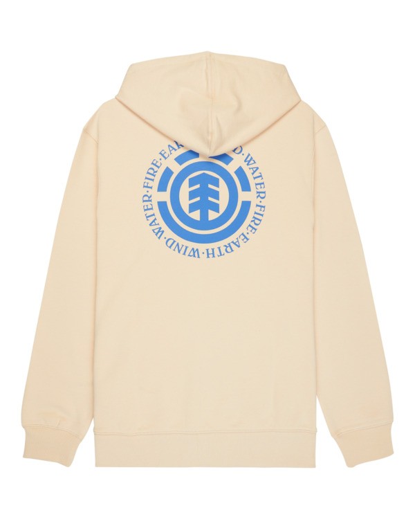 1 Seal BP - Pullover Hoodie for Men Beige ELYSF00268 Element
