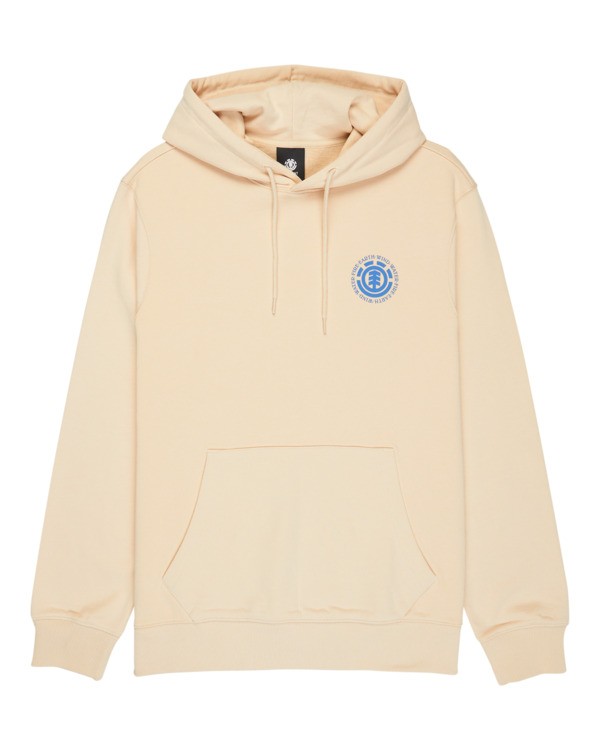 0 Seal BP - Pullover Hoodie for Men Beige ELYSF00268 Element