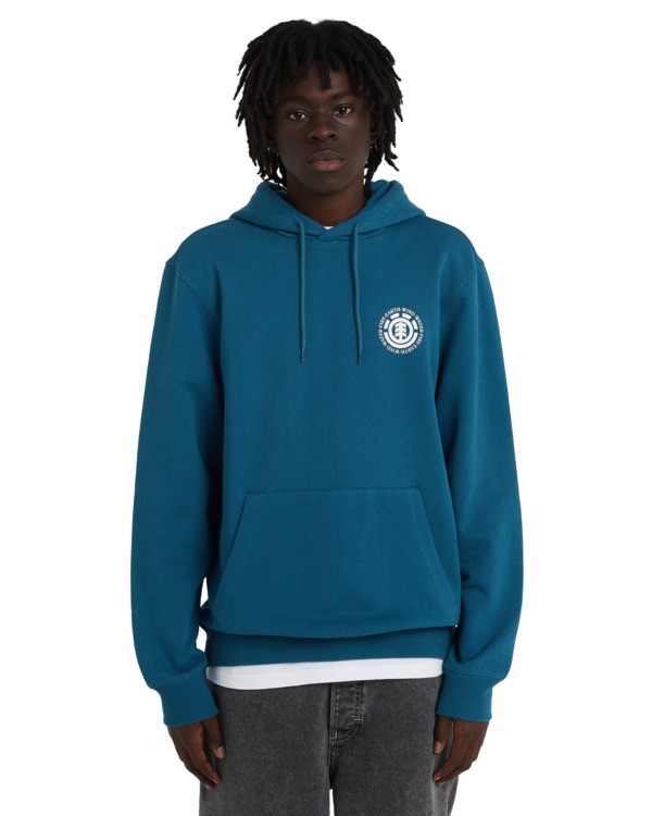 2 Seal BP - Pullover Hoodie for Men Blue ELYSF00268 Element