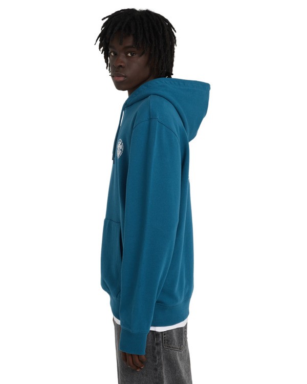 3 Seal BP - Pullover Hoodie for Men Blue ELYSF00268 Element