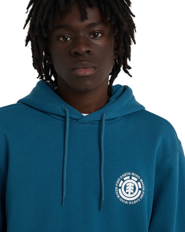 4 Seal BP - Pullover Hoodie for Men Blue ELYSF00268 Element
