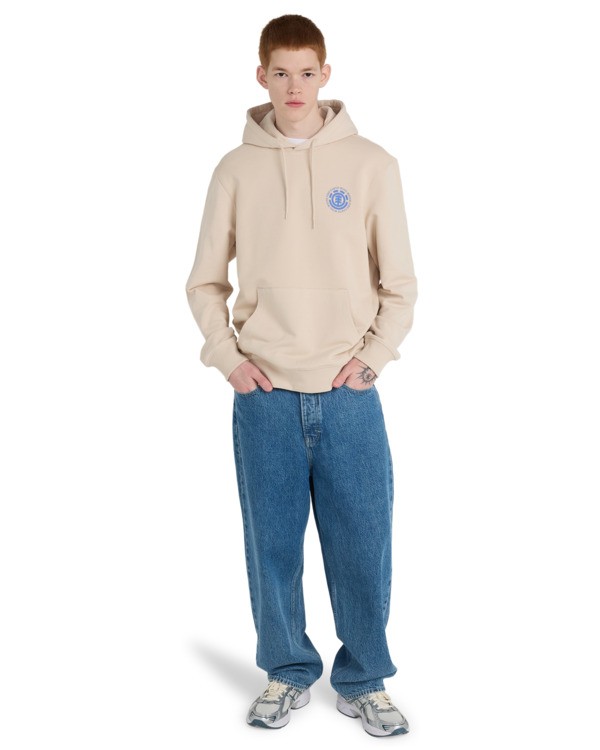 5 Seal BP - Pullover Hoodie for Men Beige ELYSF00268 Element