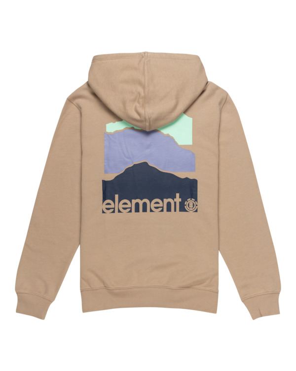 1 3 Horizons - Sudadera con capucha para Hombre Beige ELYSF00272 Element