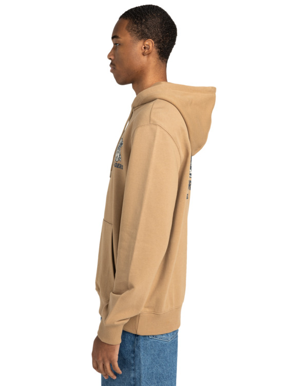 3 Timber Builder - Pullover Hoodie for Men Green ELYSF00281 Element