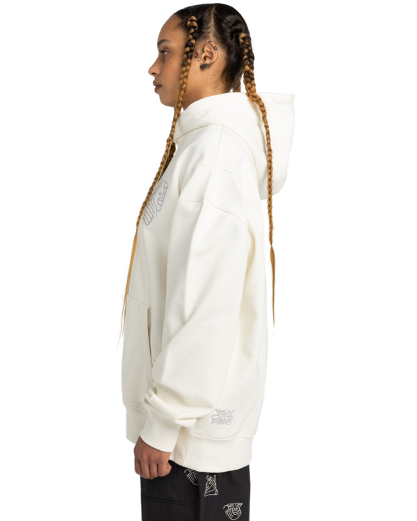 3 VMXE - Sweat à capuche unisexe Blanc ELYSF00285 Element