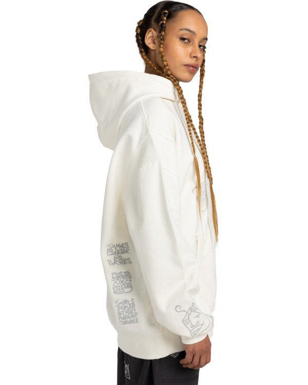 5 VMXE - Sweat à capuche unisexe Blanc ELYSF00285 Element